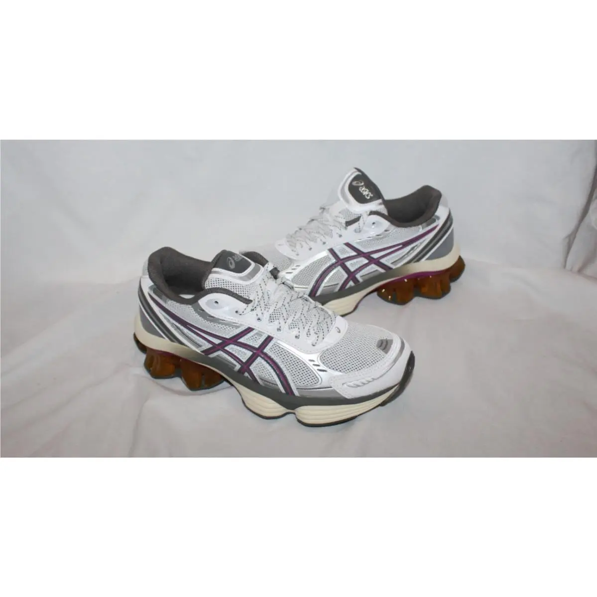 Asics shoes - WHITE PINK 1