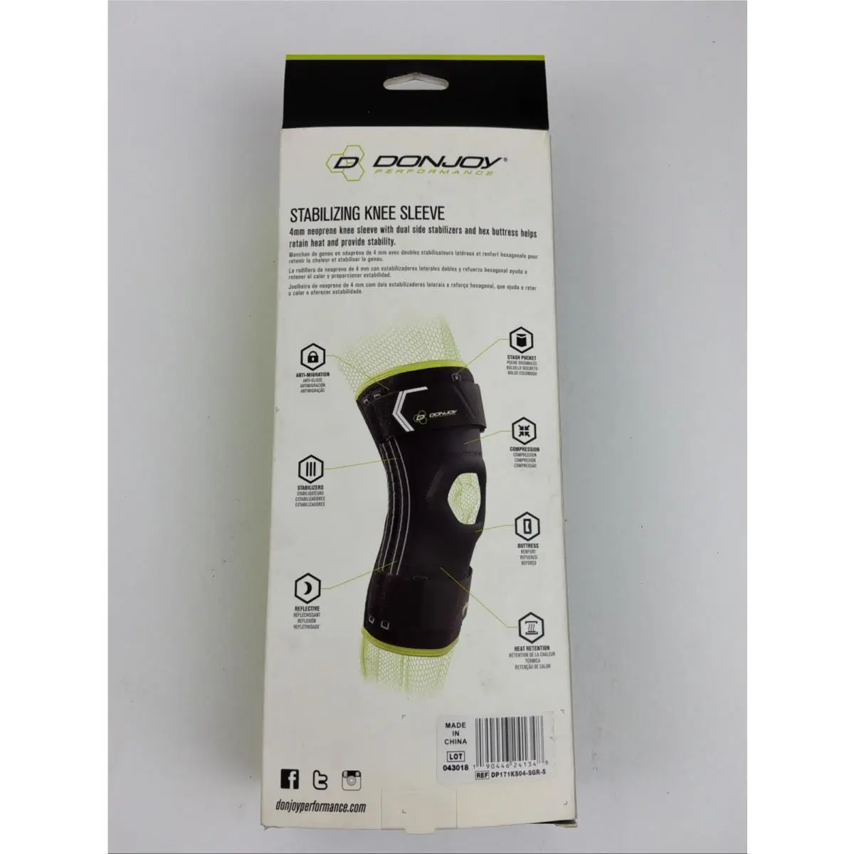 DonJoy  - Black (UPC: 0190446241348) 0
