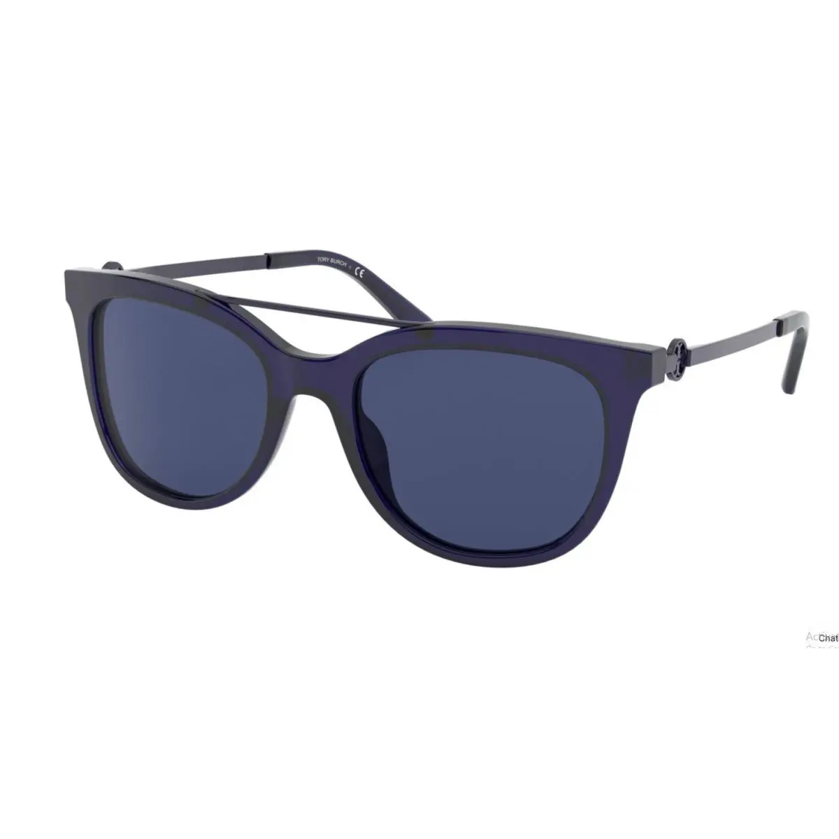 Tory Burch Women`s Sunglasses TY7147 Dark Navy Blue Indigo