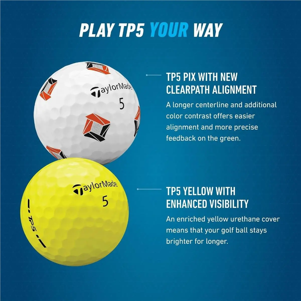 TaylorMade  - TaylorMade Golf TP5 - Golf 5