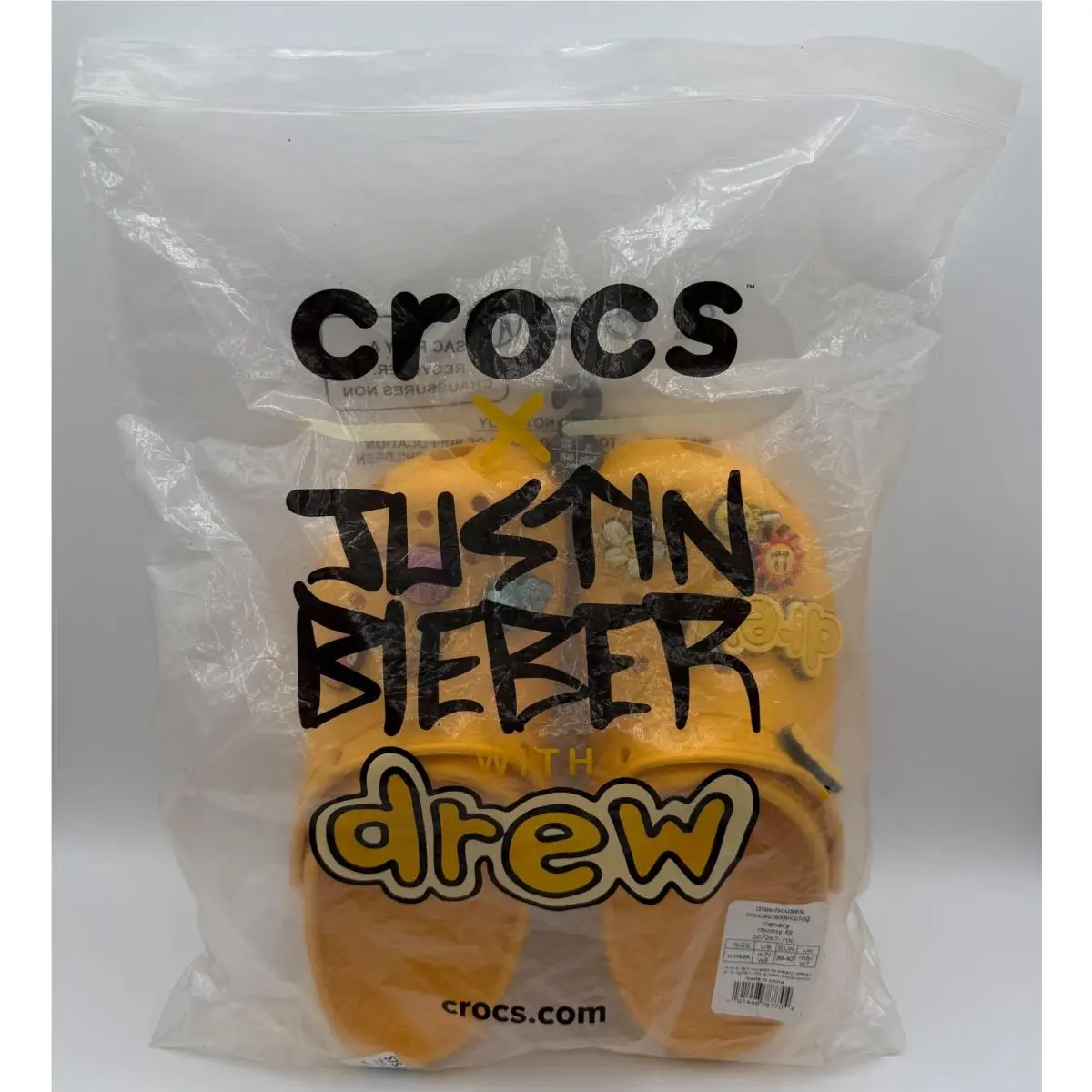 Crocs shoes - 207267700 - 207267-700 - Canary (UPC: 0191448787704) 3