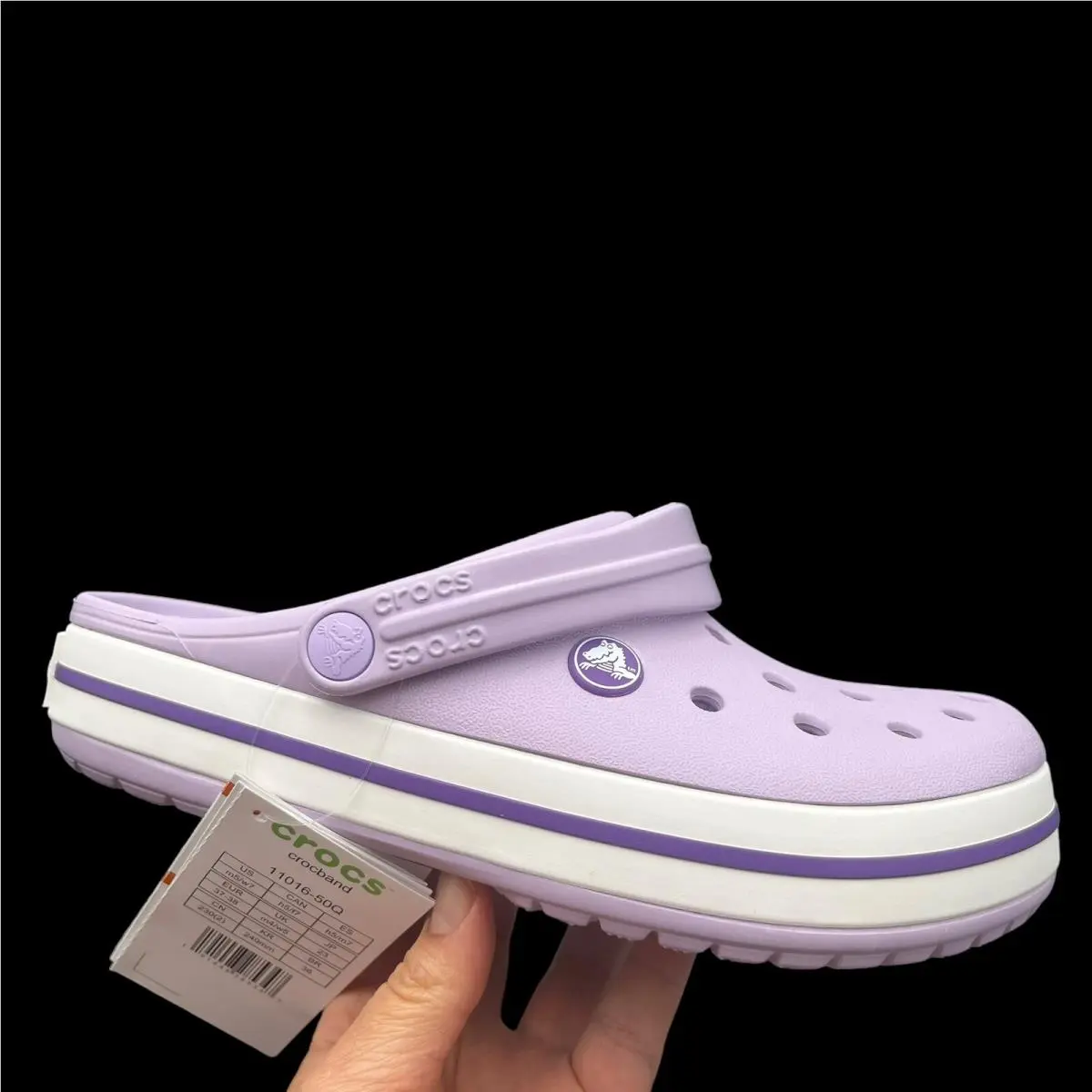 Crocs shoes - Crocs Crocband - Crocband - Purple (UPC: 191448285347) 1