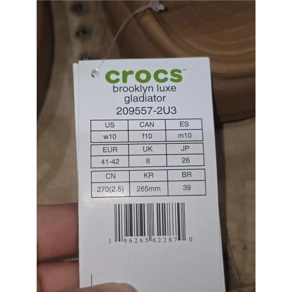 Crocs shoes - Brooklyn luxe - Brooklyn luxe - 209557-2U3 - Brown 2
