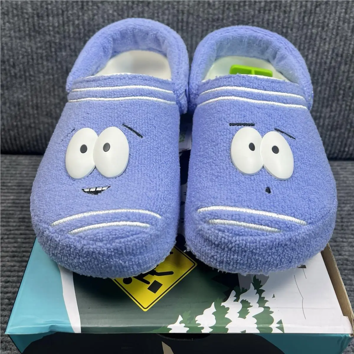 Crocs South Park Towelie Classic Clog Men’s Size 9 Purple/white