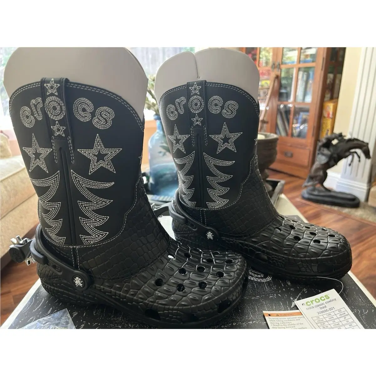 Crocs shoes - Classic Cowboy Boot - Classic Cowboy Boot - 208695-001 - Black 0