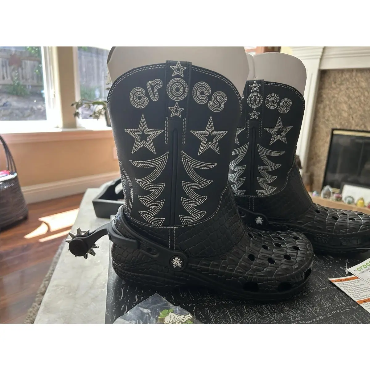 Crocs shoes - Classic Cowboy Boot - Classic Cowboy Boot - 208695-001 - Black 1