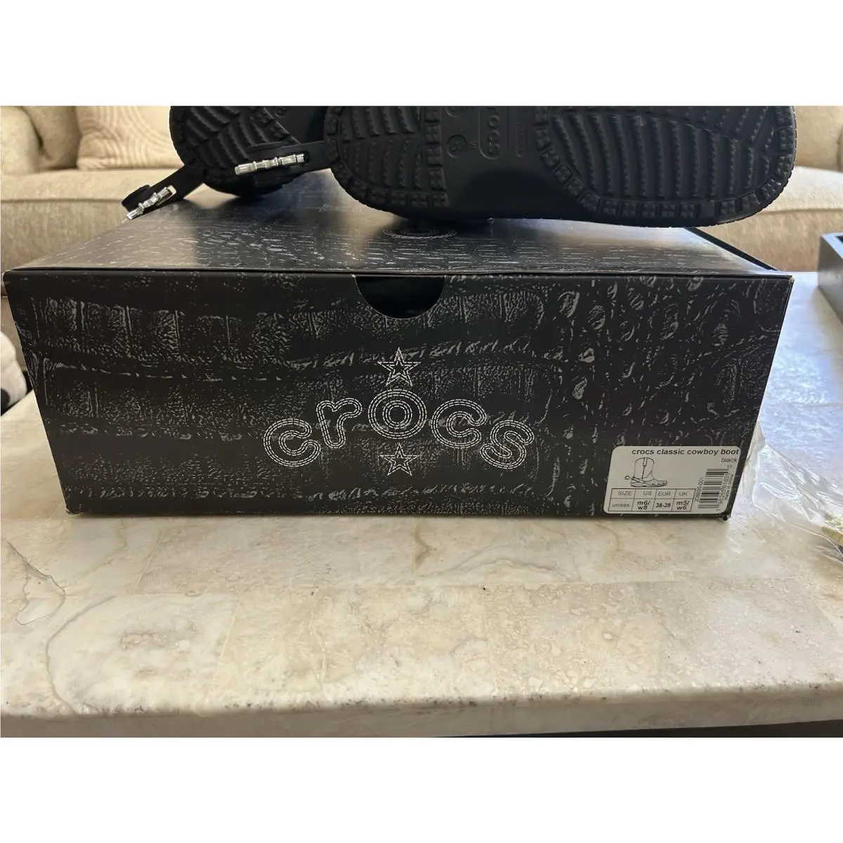 Crocs shoes - Classic Cowboy Boot - Classic Cowboy Boot - 208695-001 - Black 13