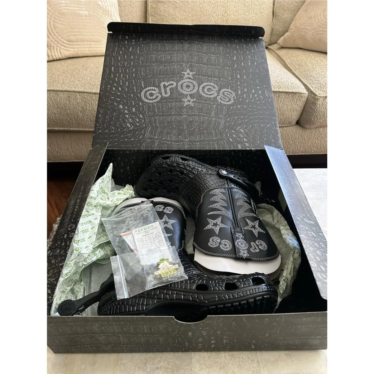 Crocs shoes - Classic Cowboy Boot - Classic Cowboy Boot - 208695-001 - Black 16