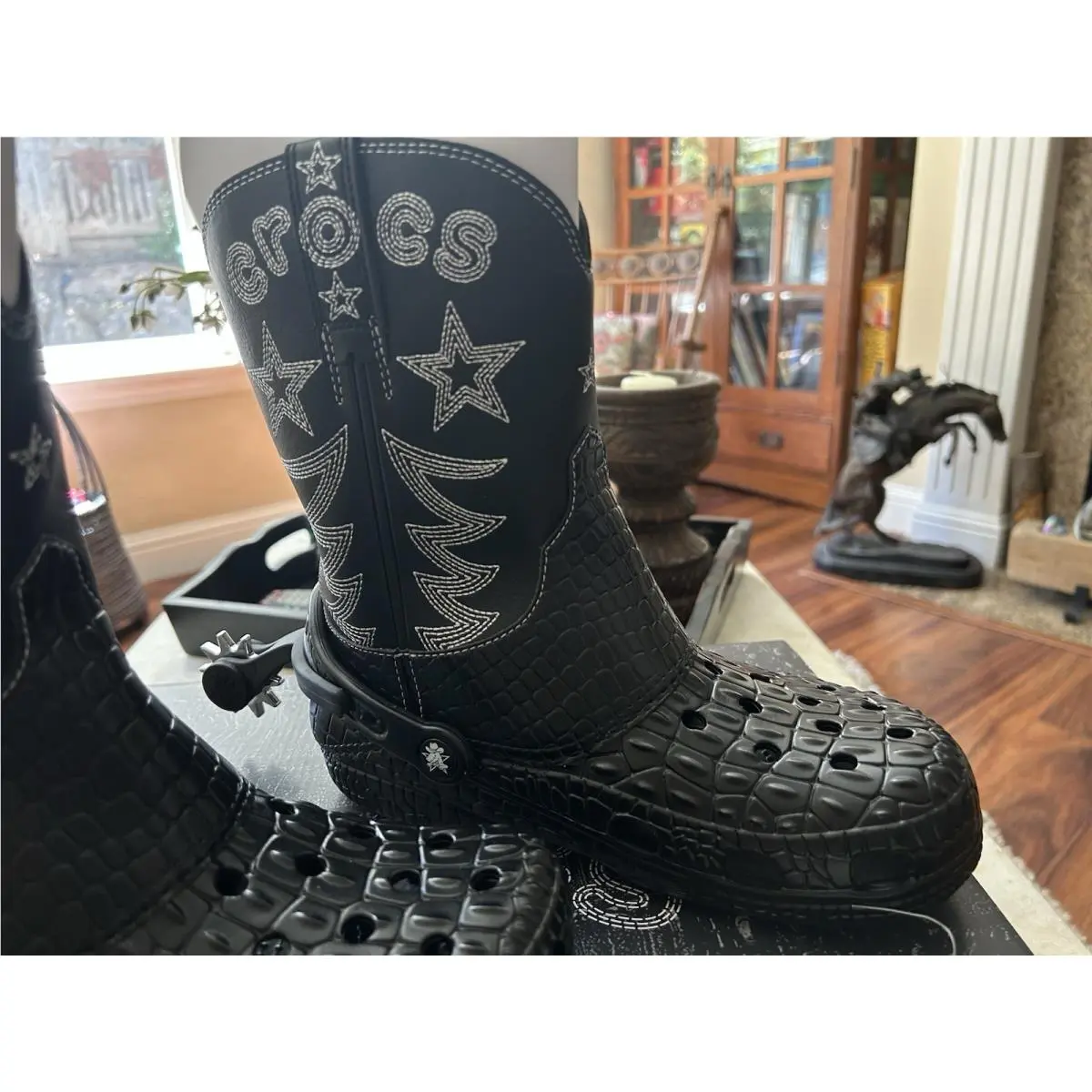Crocs shoes - Classic Cowboy Boot - Classic Cowboy Boot - 208695-001 - Black 3