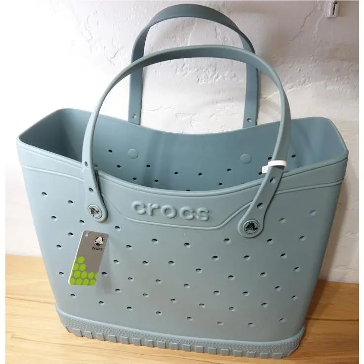 Crocs Large Waterproof Tote Bag Purse Pond