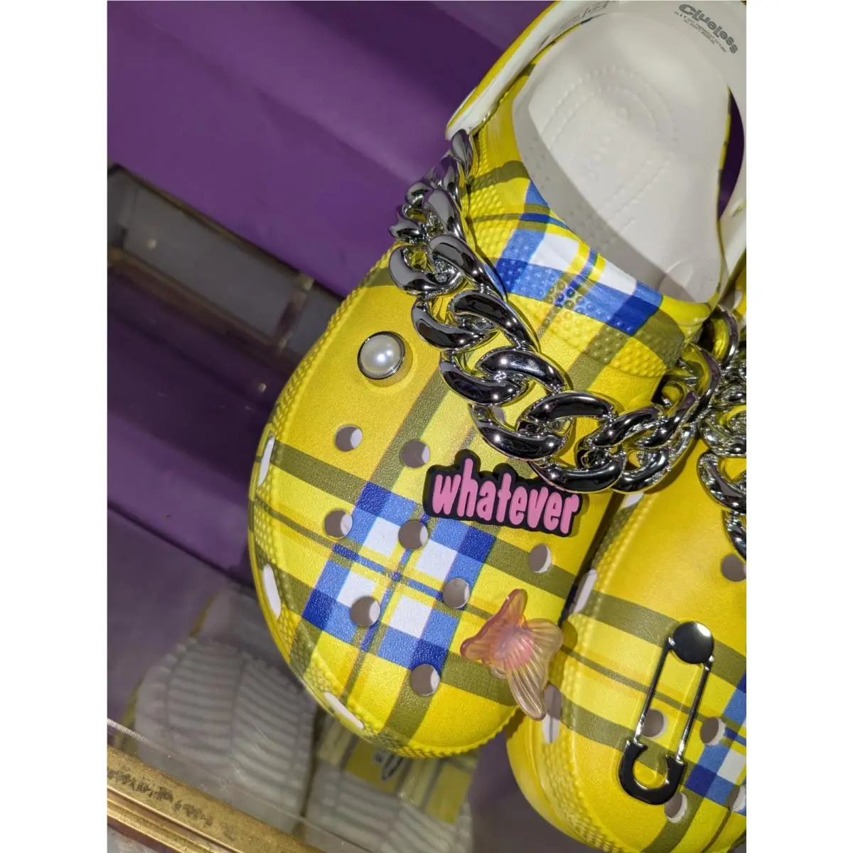 Crocs shoes - Classic Clueless Platform Clog - Classic Clueless Platform Clog - Yellow 1