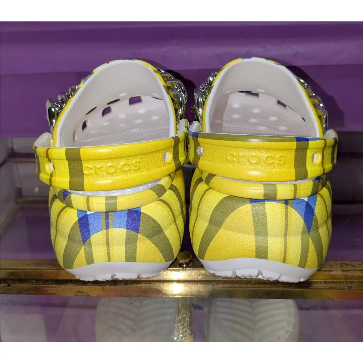 Crocs shoes - Classic Clueless Platform Clog - Classic Clueless Platform Clog - Yellow 7