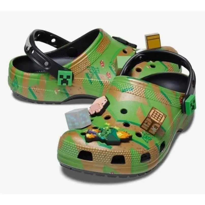 Crocs shoes - Crocs Minecraft Elevated - Minecraft Elevated - Green 0