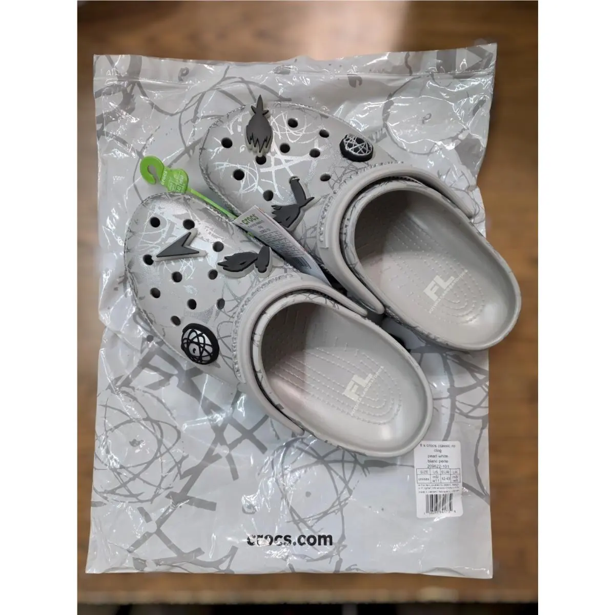 Crocs shoes - Crocs Futura Laboratories - Futura Laboratories - White 1