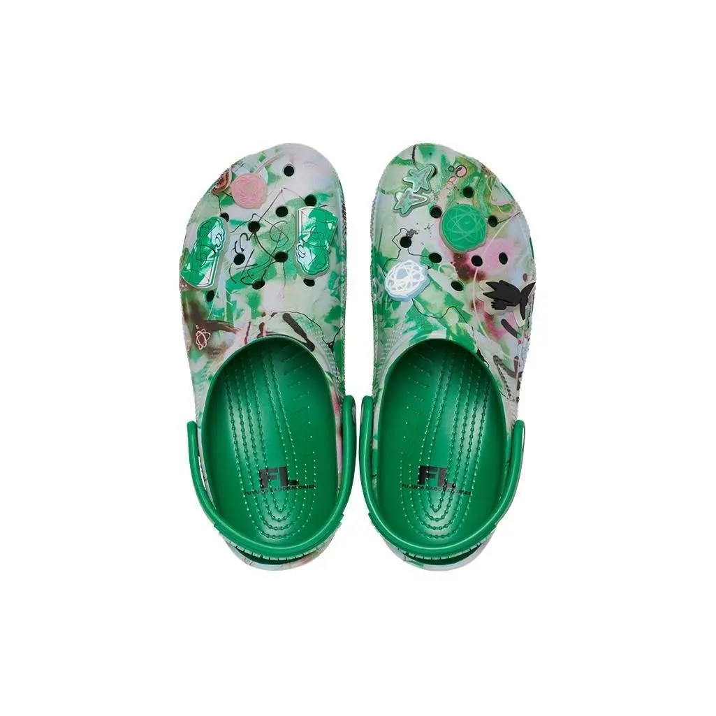 Crocs shoes - Crocs W7 Futura Laboratories - Futura Laboratories - Green 2