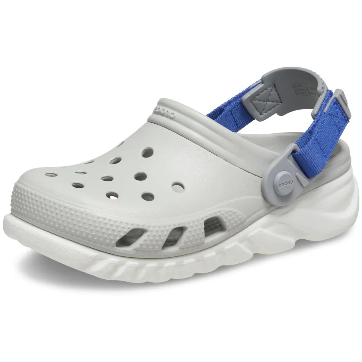 Crocs Unisex-child Duet Max II Clogs Navy/stucco 2 Little Kid