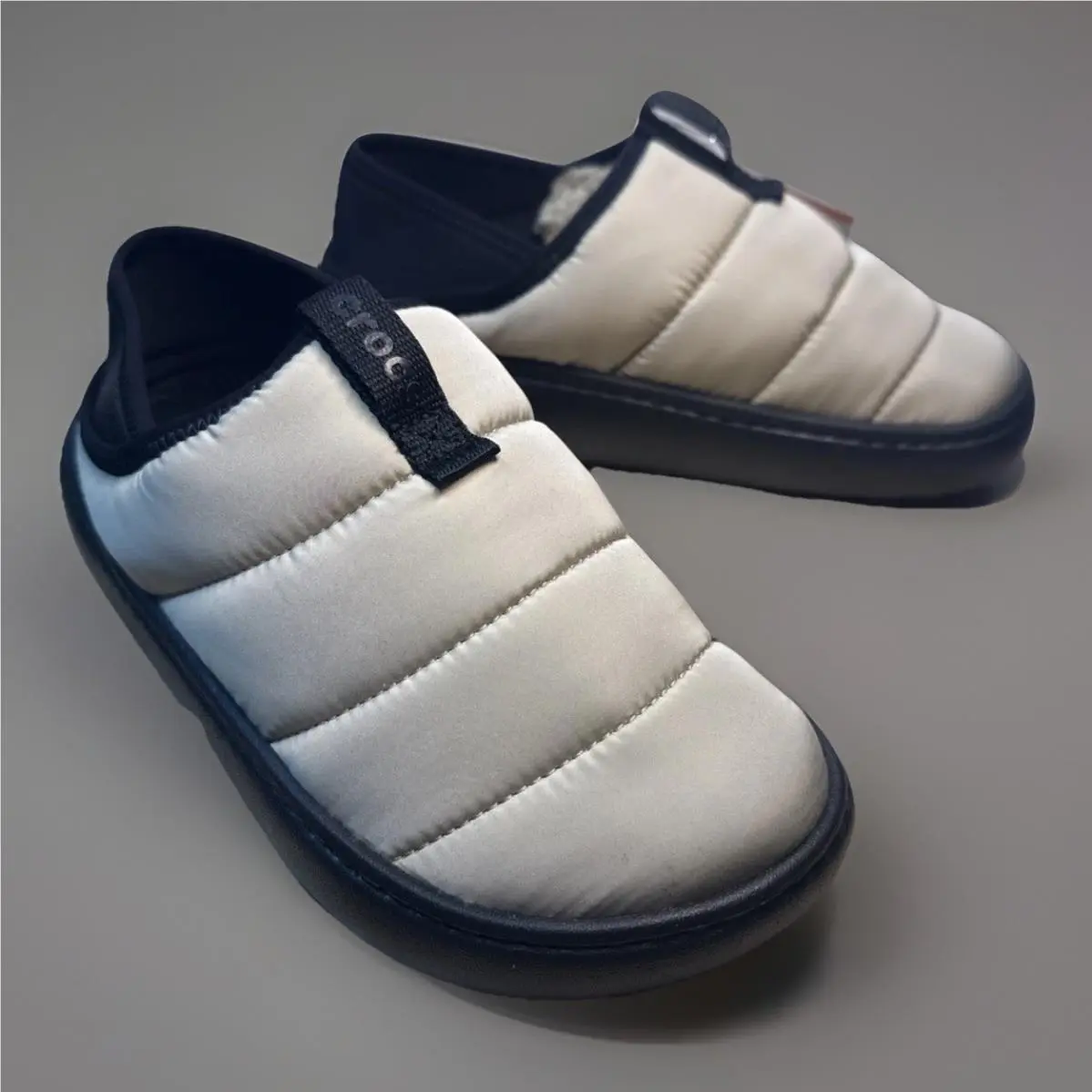 Crocs shoes - Crocs Classic Puff Moc K - Moth/ Multi 2