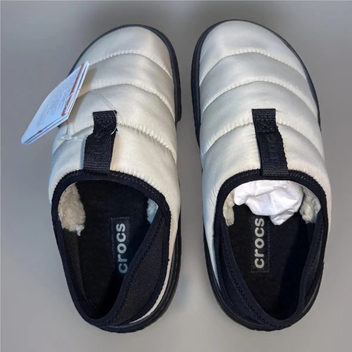 Crocs shoes - Crocs Classic Puff Moc K - Moth/ Multi 5