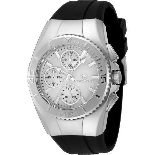 Technomarine Men`s TM-124032 Cruise Quartz Chronograph White Dial Watch by TechnoMarine