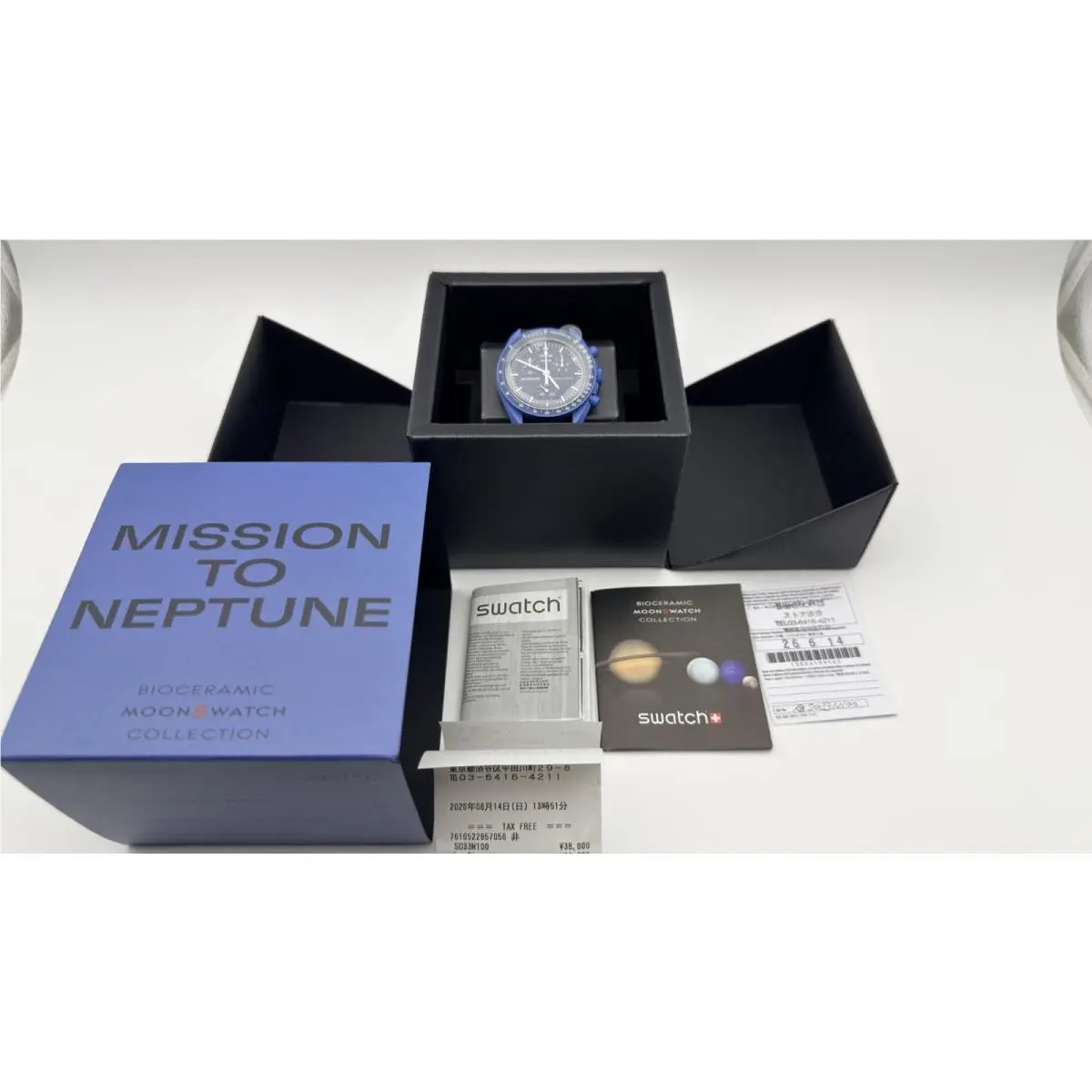 Omega x Swatch Speedmaster Moonswatch Mission to Neptune - SO33N100