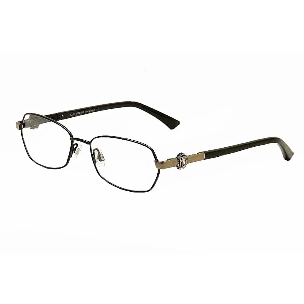 Roberto Cavalli Women`s Eyeglasses Rododendro 629 001 Black Optical Frame 53mm