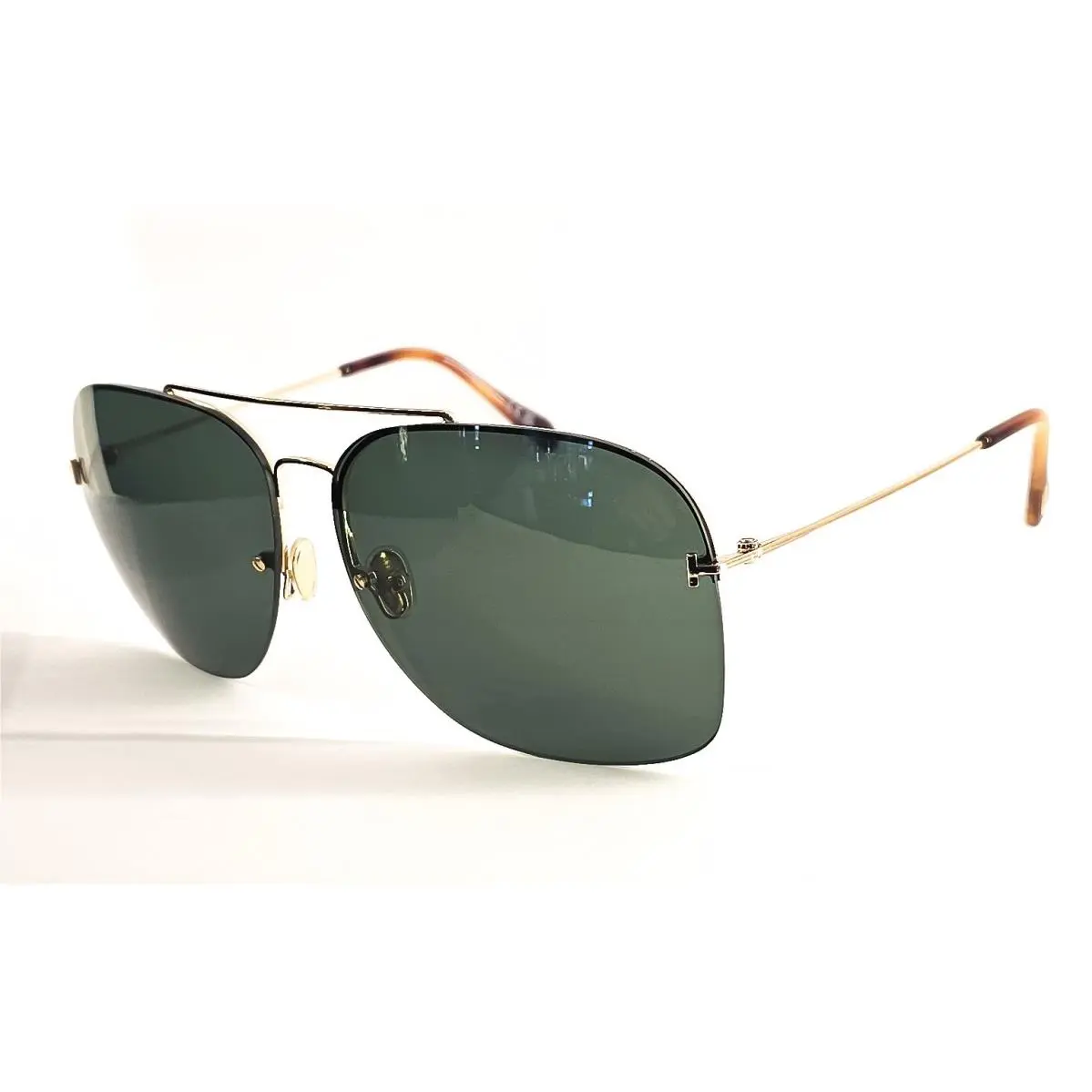 Tom Ford TF 0883 Mackenzie-02 Sunglasses 30N Gold / Green Enses 64