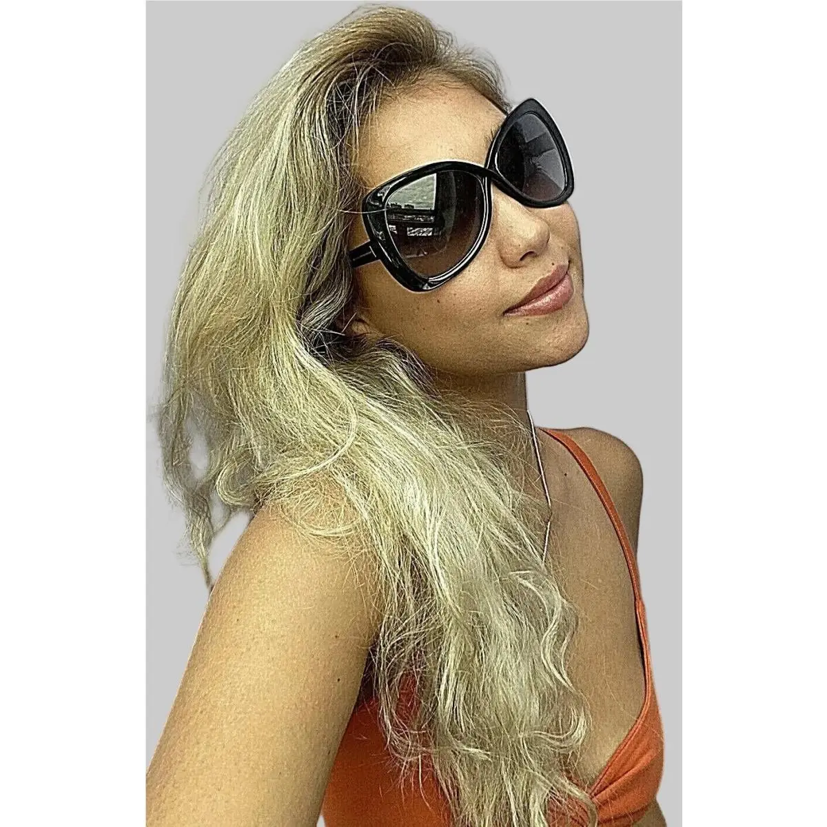 Tom Ford TF 277 01B Jade 60mm Black Oversized Women`s Sunglasses Italy