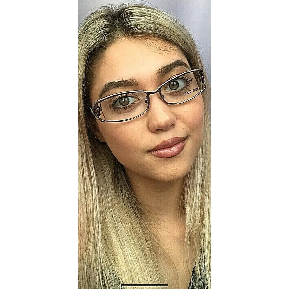 Roberto Cavalli Escolzia RC 622 014 54mm Silver Women`s Eyeglasses Frame