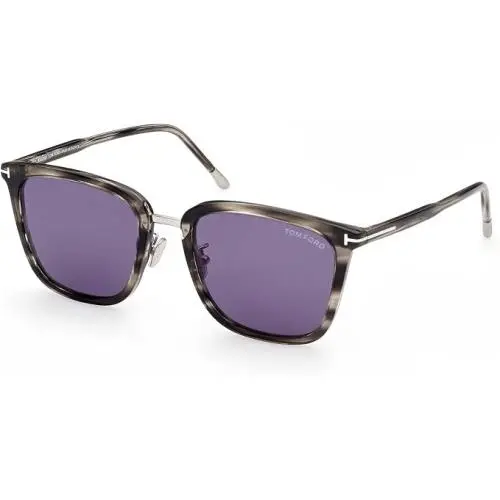 Tom Ford Sunglasses w Soft Case - FT0949D 55V - Coloured Havana/blue 55mm
