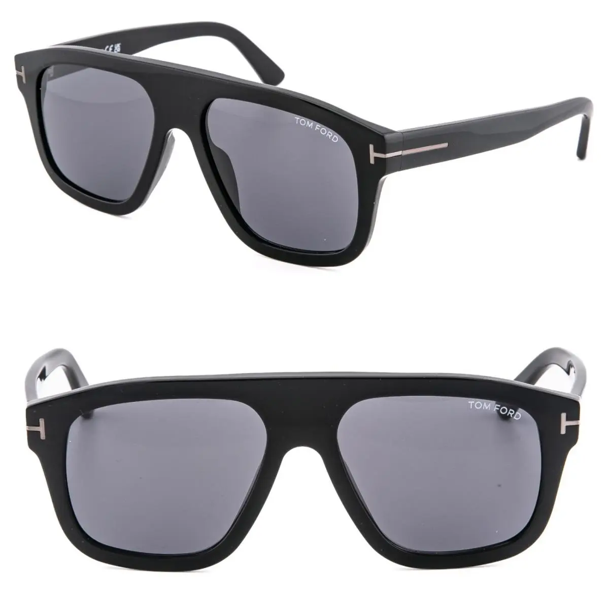 Thor FT0777N 01A Black Unisex Aviator Sunglasses 0777 TF0777 by Tom Ford