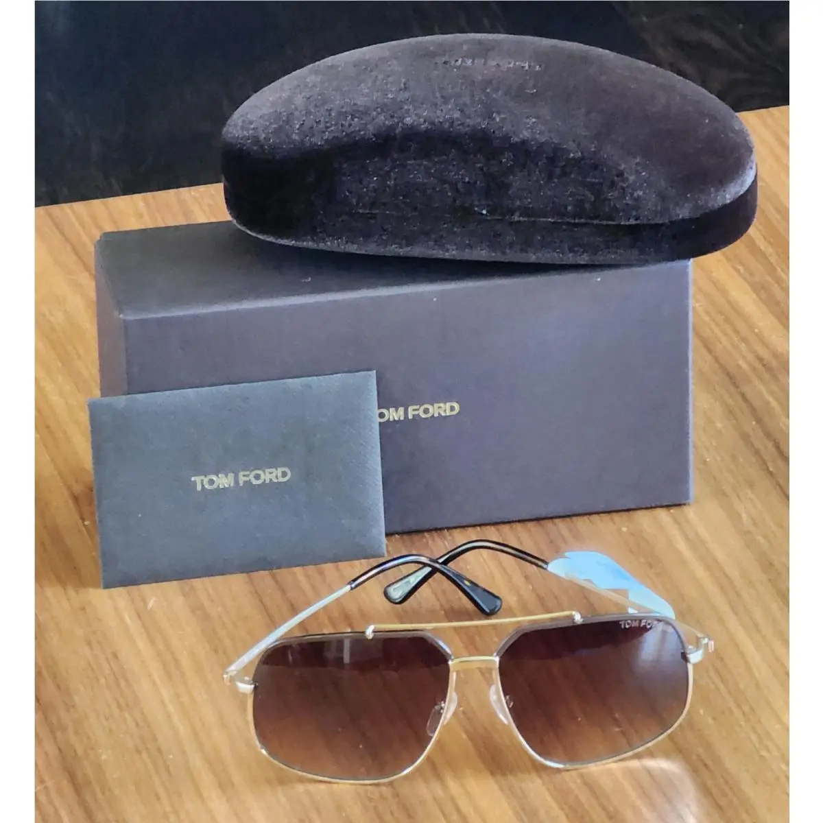 Ronnie FT0439 Brown Gradient Sunglasses by Tom Ford