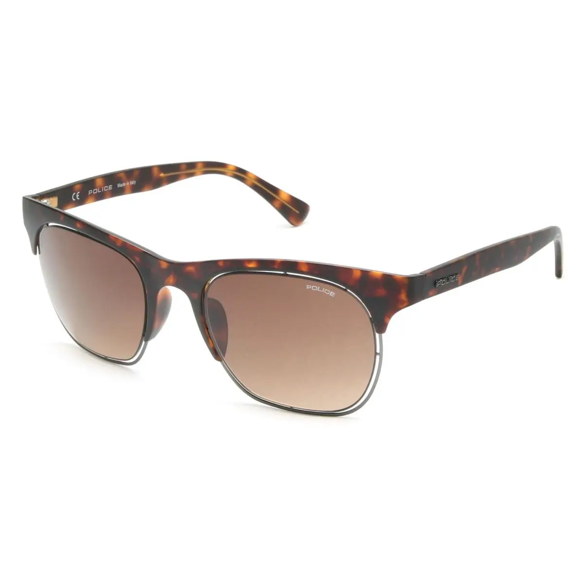 High Fashion Trendy Police Sunglasses Spl160-738 Havana Cheetah