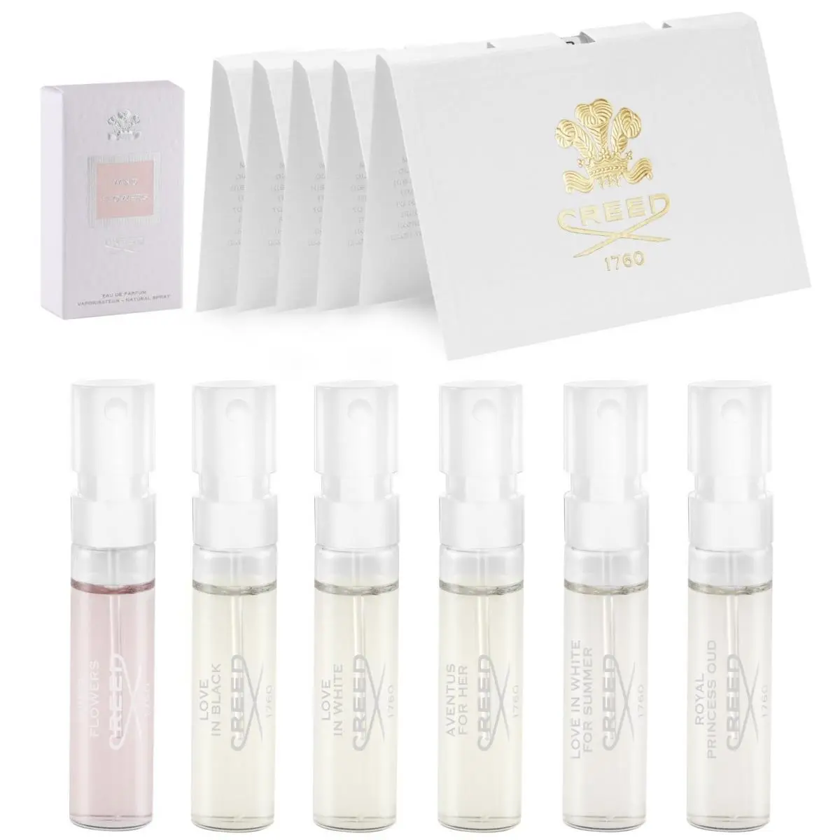 Creed Vial Variety Bundle: Women`s Fragrances Sample Set