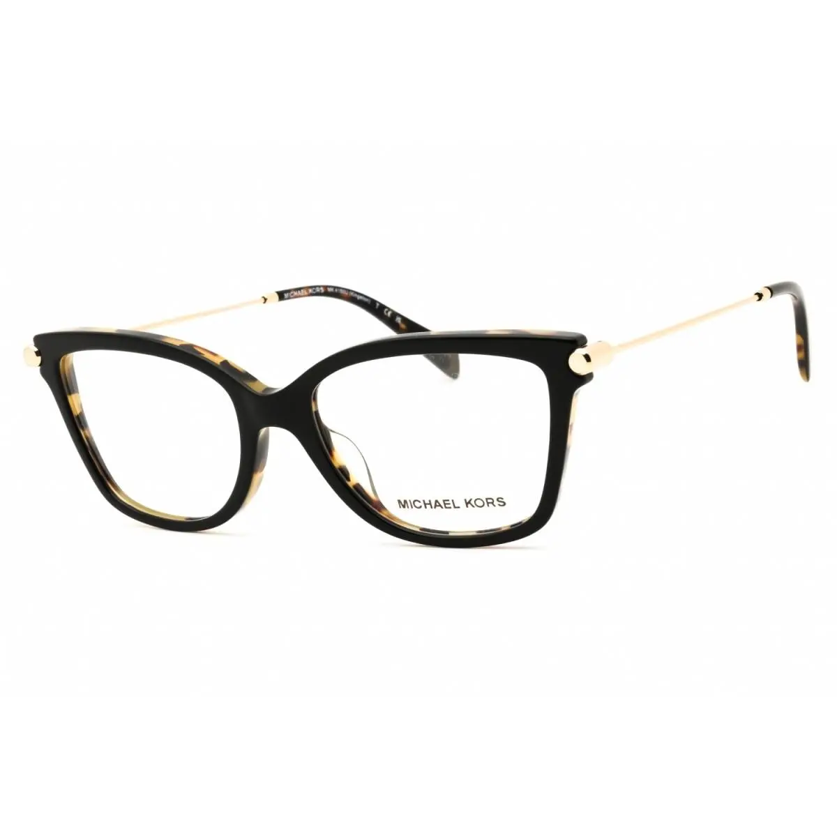 Michael Kors MK4150U 3950 Black/amber Tortoise 52mm Eyeglasses