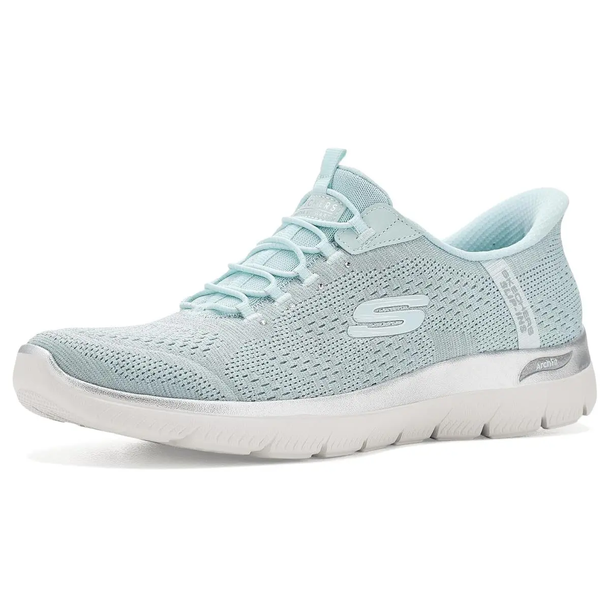 Skechers Martha Stewart Arch Fit Summits - Soft Shimmer Hands Free Slip-ins