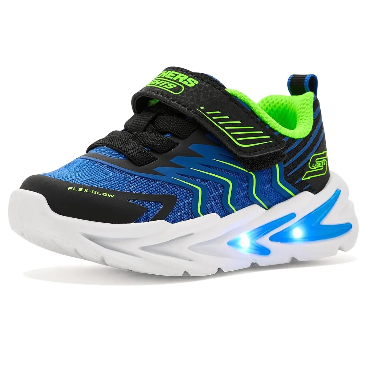 Boy`s Shoes Skechers Kids Flex-glow Ultra 400141N Toddler