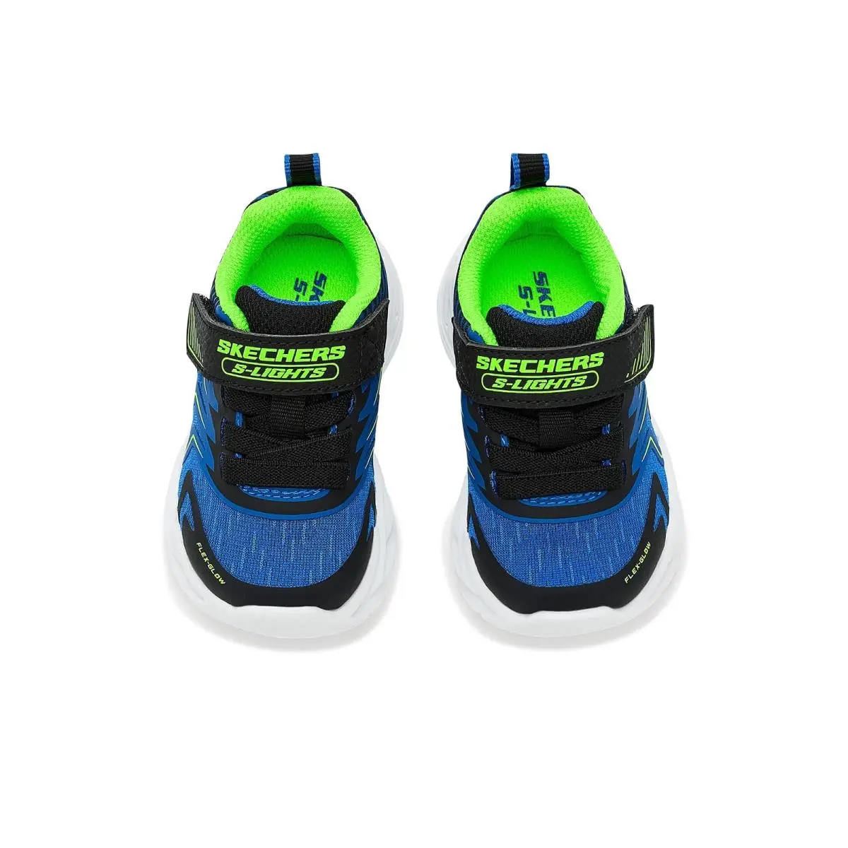 Skechers shoes - Black/Blue/Lime 0