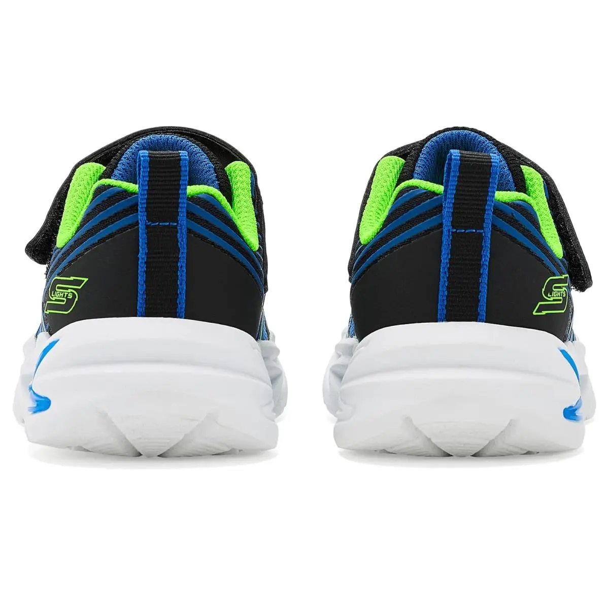 Skechers shoes - Black/Blue/Lime 5