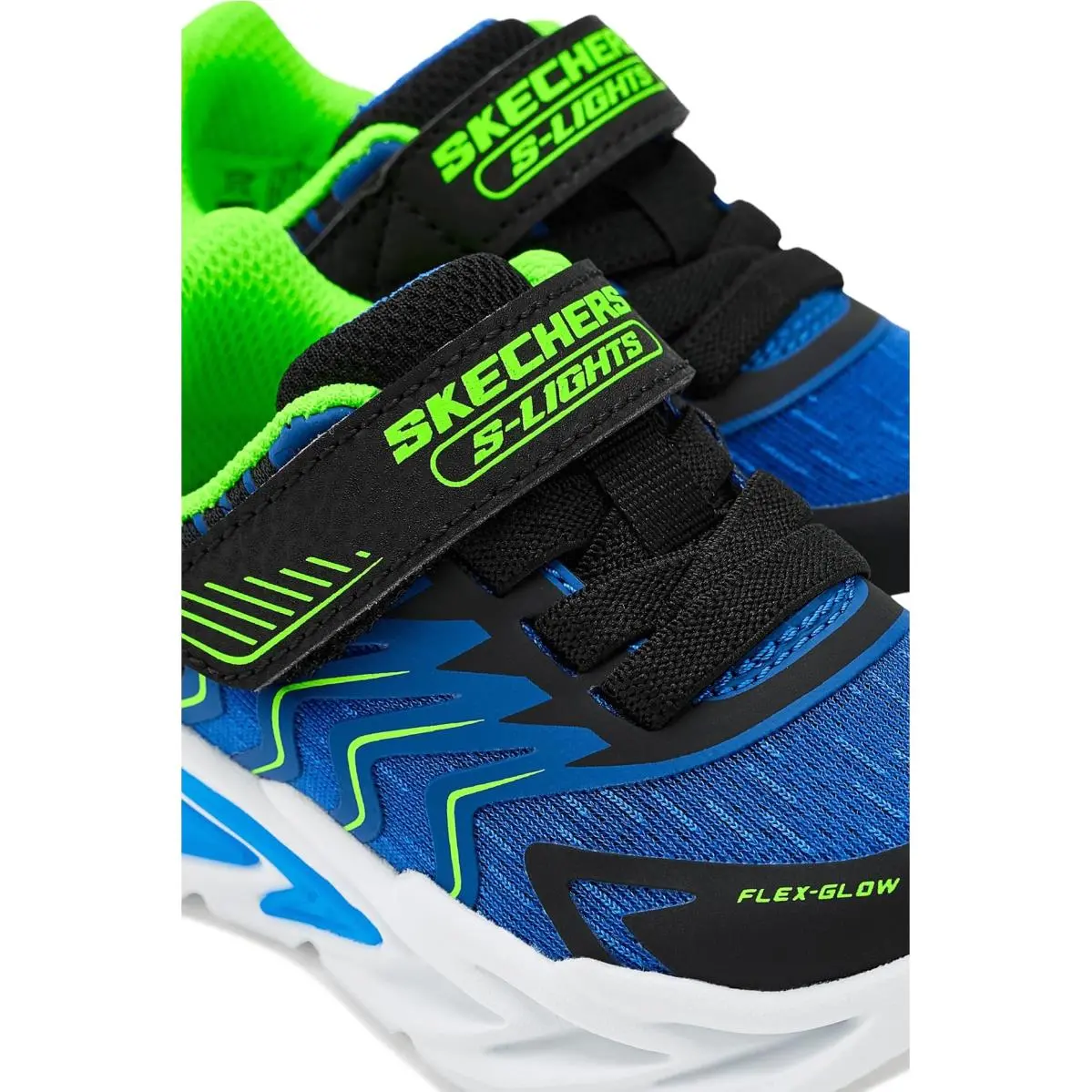 Skechers shoes - Black/Blue/Lime 11