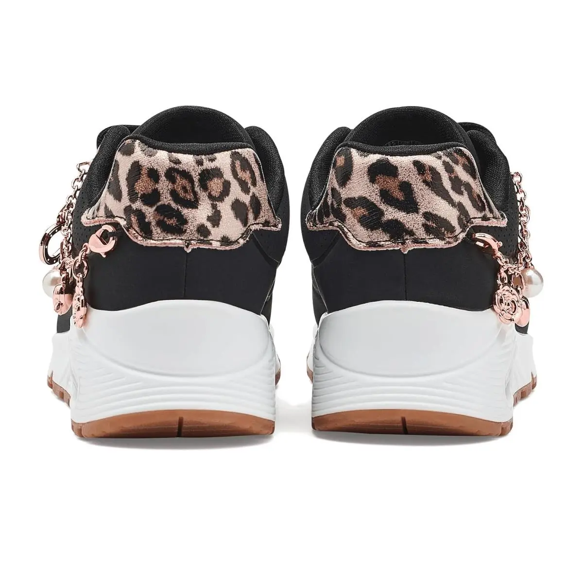 Skechers shoes - Black/Lepoard 12