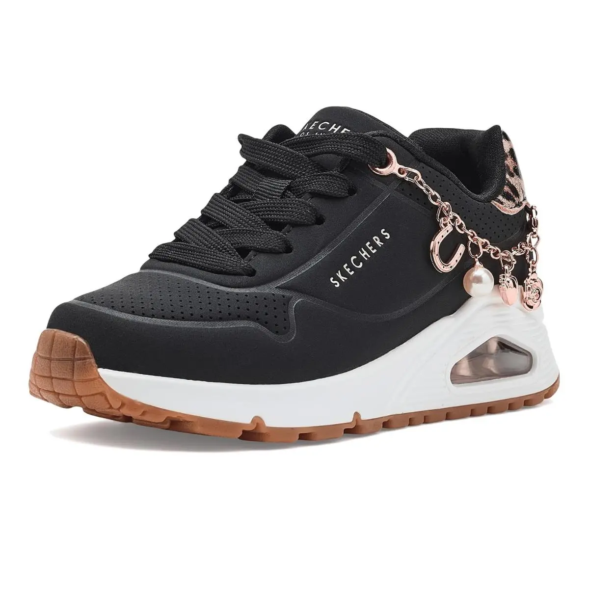 Skechers shoes - Black/Lepoard 6