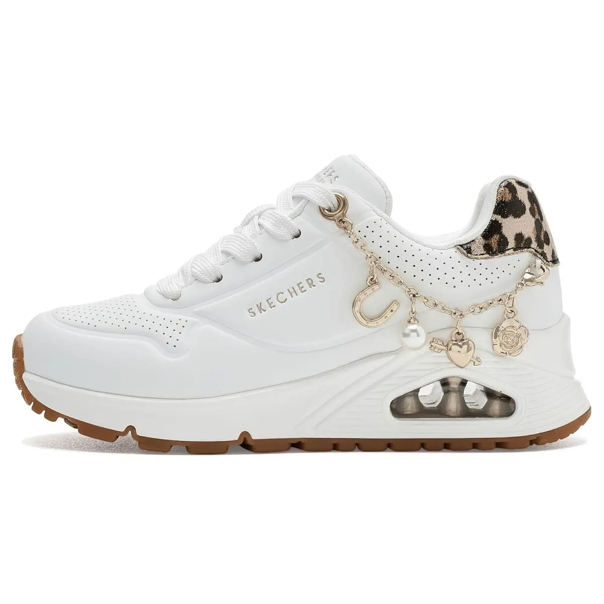 Skechers shoes - Black/Lepoard 16