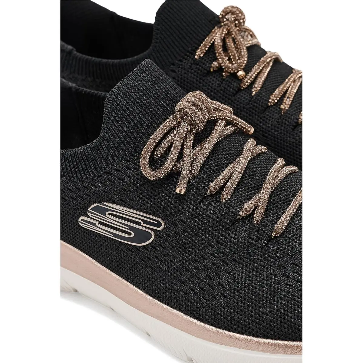 Skechers shoes - Black Rose Gold 4