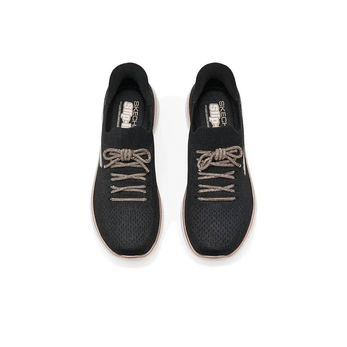 Skechers shoes - Black Rose Gold 7