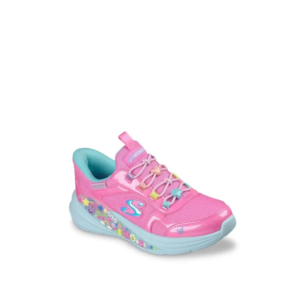 Girl`s Fashion Sneakers Skechers Slip