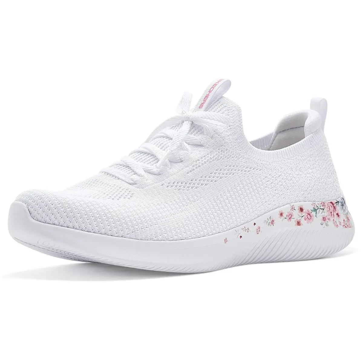 Woman`s Sneakers Athletic Shoes Skechers Ultra Flex 4.0-Fresh Blossom