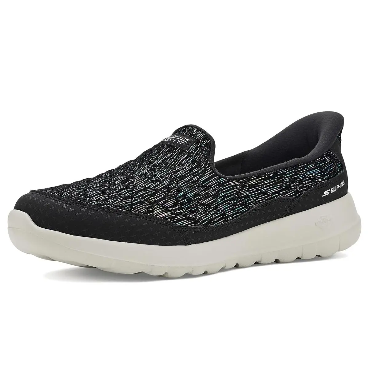 Woman`s Shoes Skechers Performance Slip-ins: Go Walk Joy Cozy Dream - Black