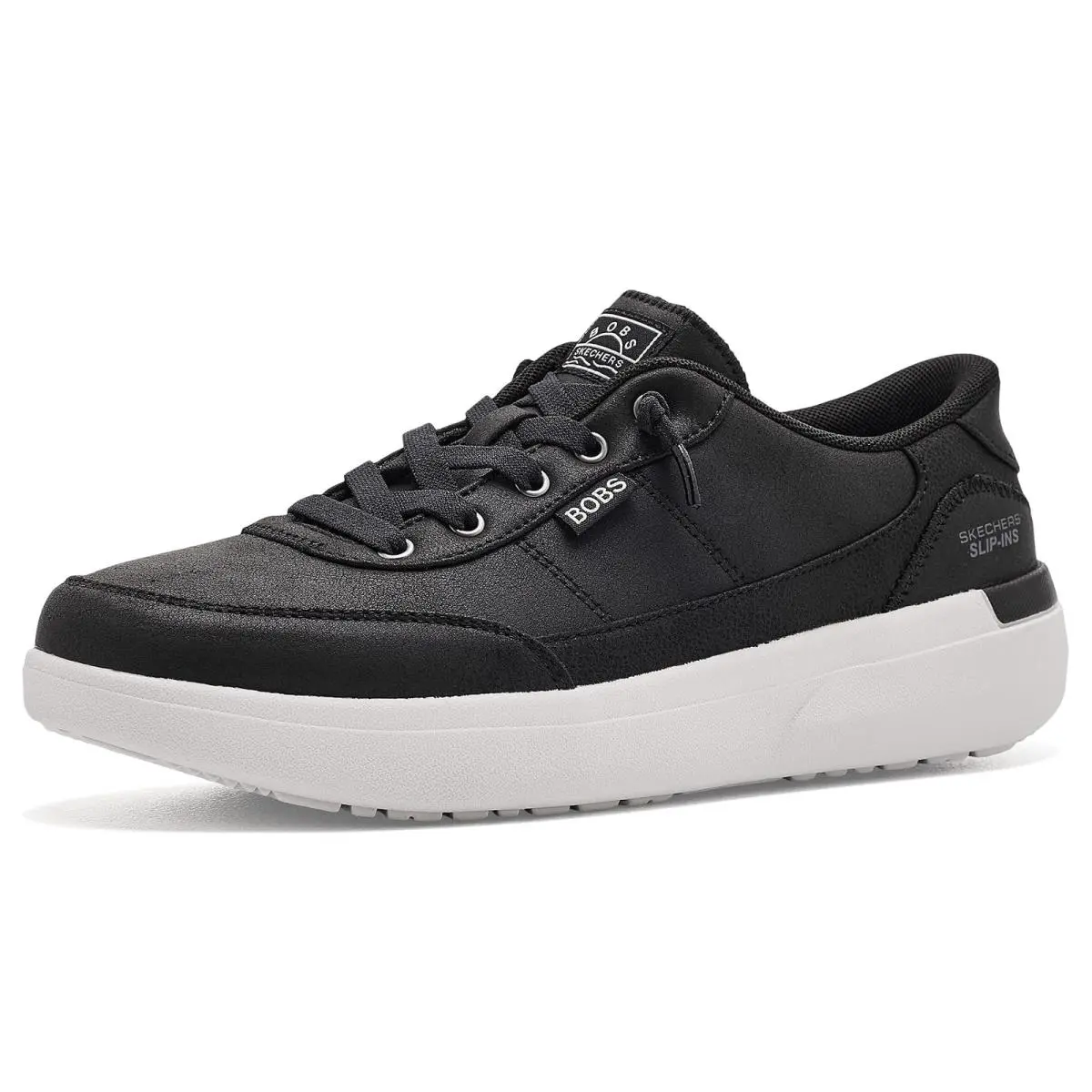 Woman`s Shoes Bobs From Skechers Skip Cloud Hands Free Slip-ins