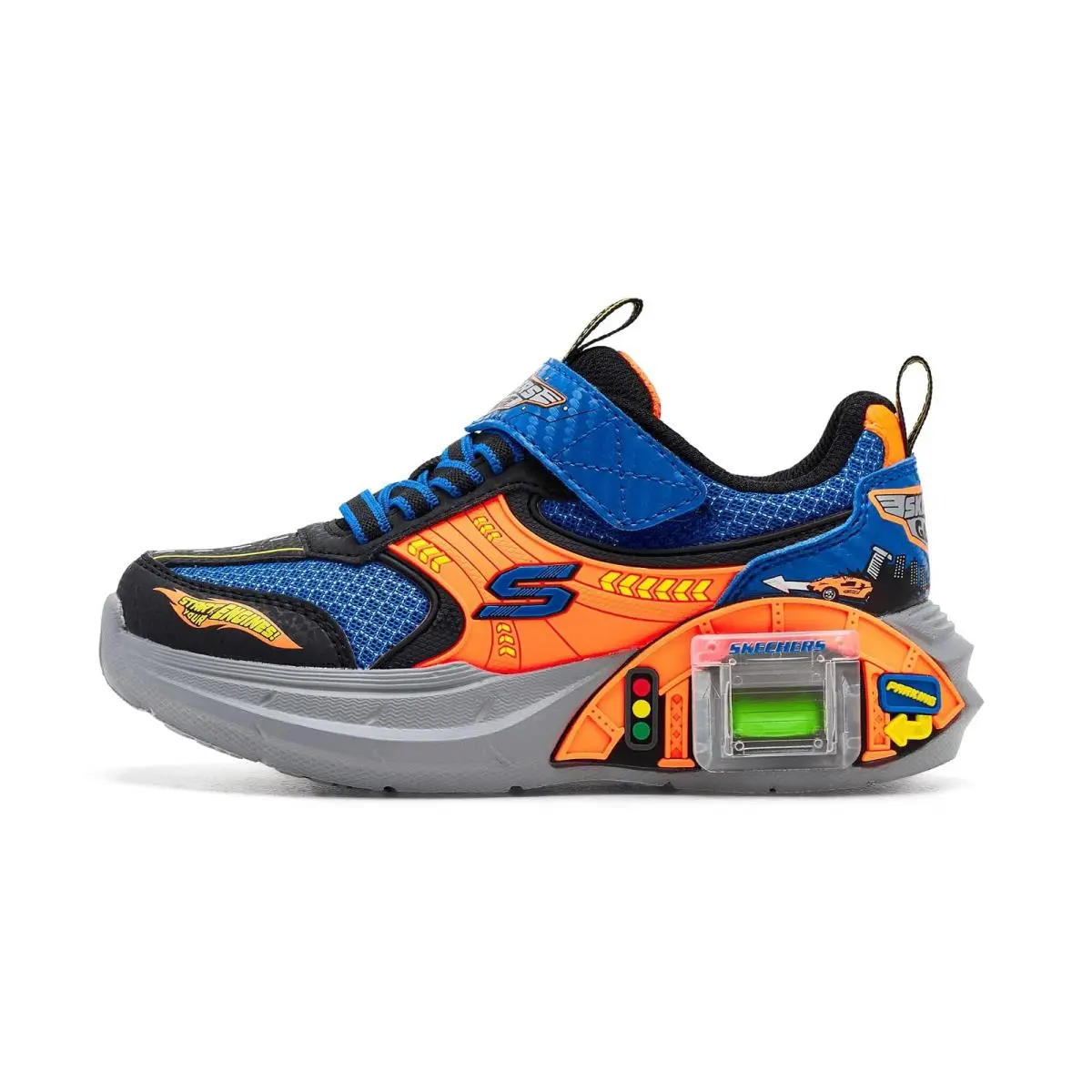 Skechers shoes - Black/Blue/Orange 2