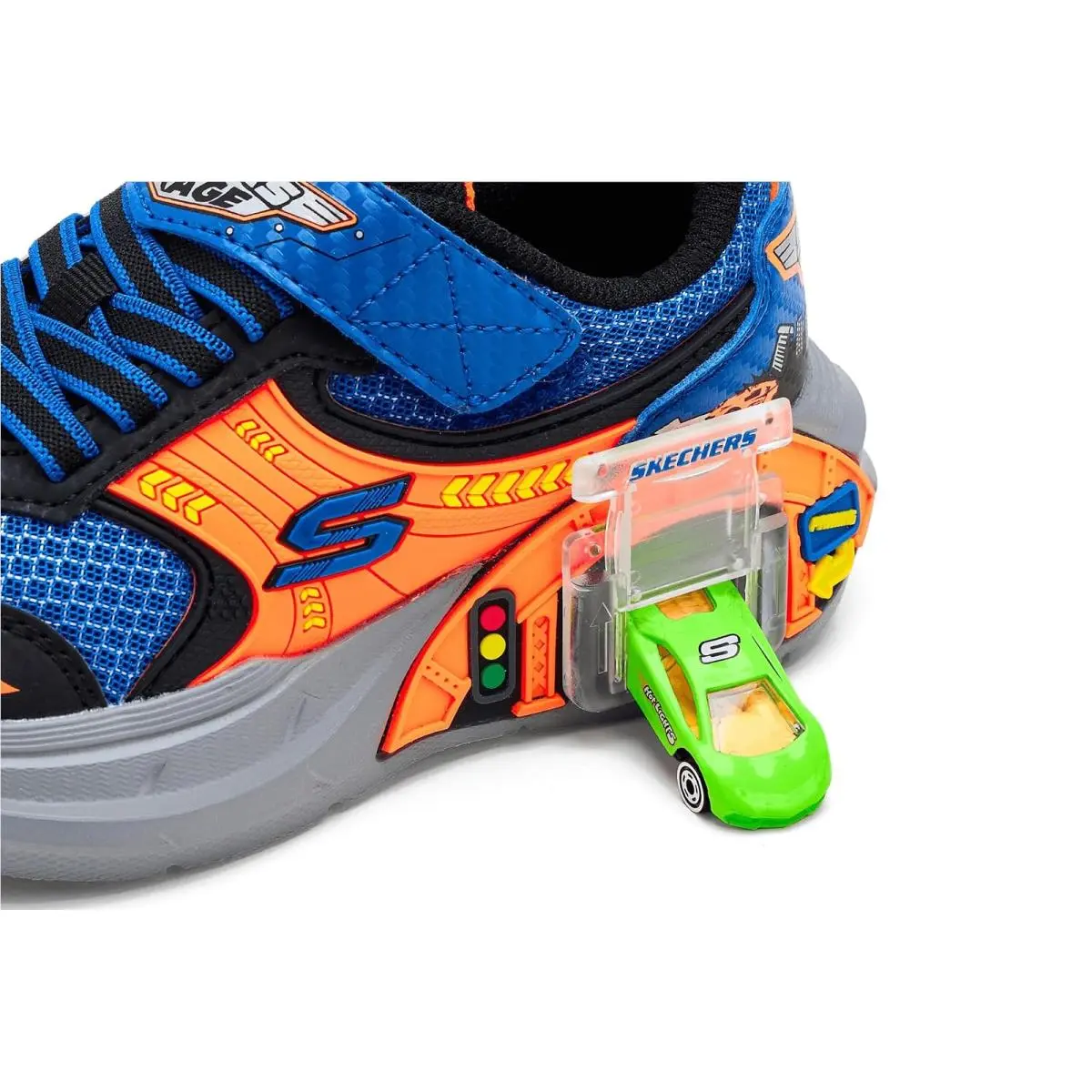 Skechers shoes - Black/Blue/Orange